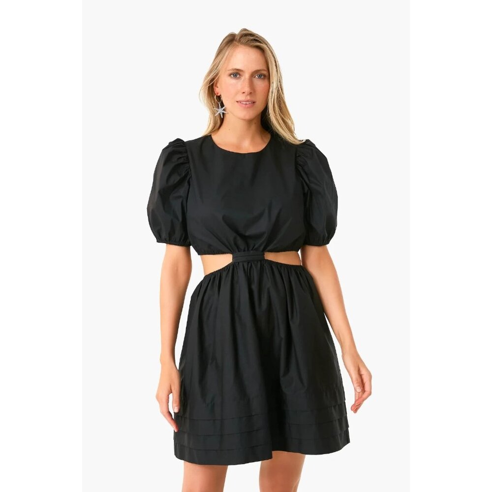 English Factory Meredith Black Mini Dress size S Small Tuckernuck Exclusive
